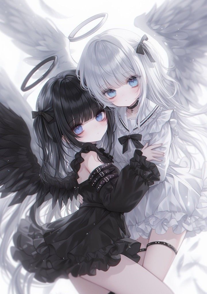 黒髪→馬桜(まお)＆ 白髪→優馬(ゆま)