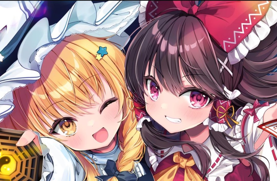 霊夢と魔理沙とこいしと秦こころとさとり