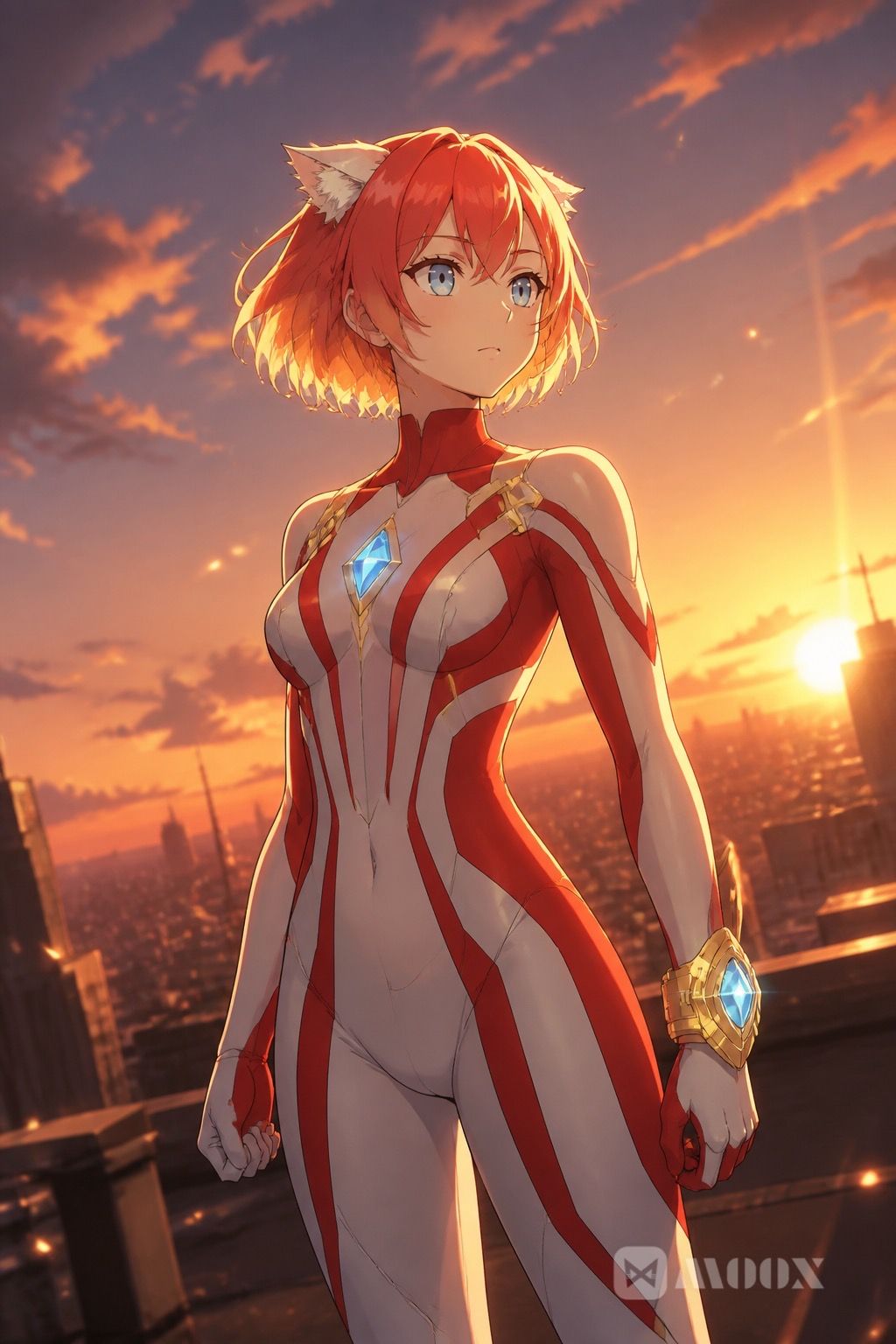 ウルトラマンメビウス（女 ミライ）