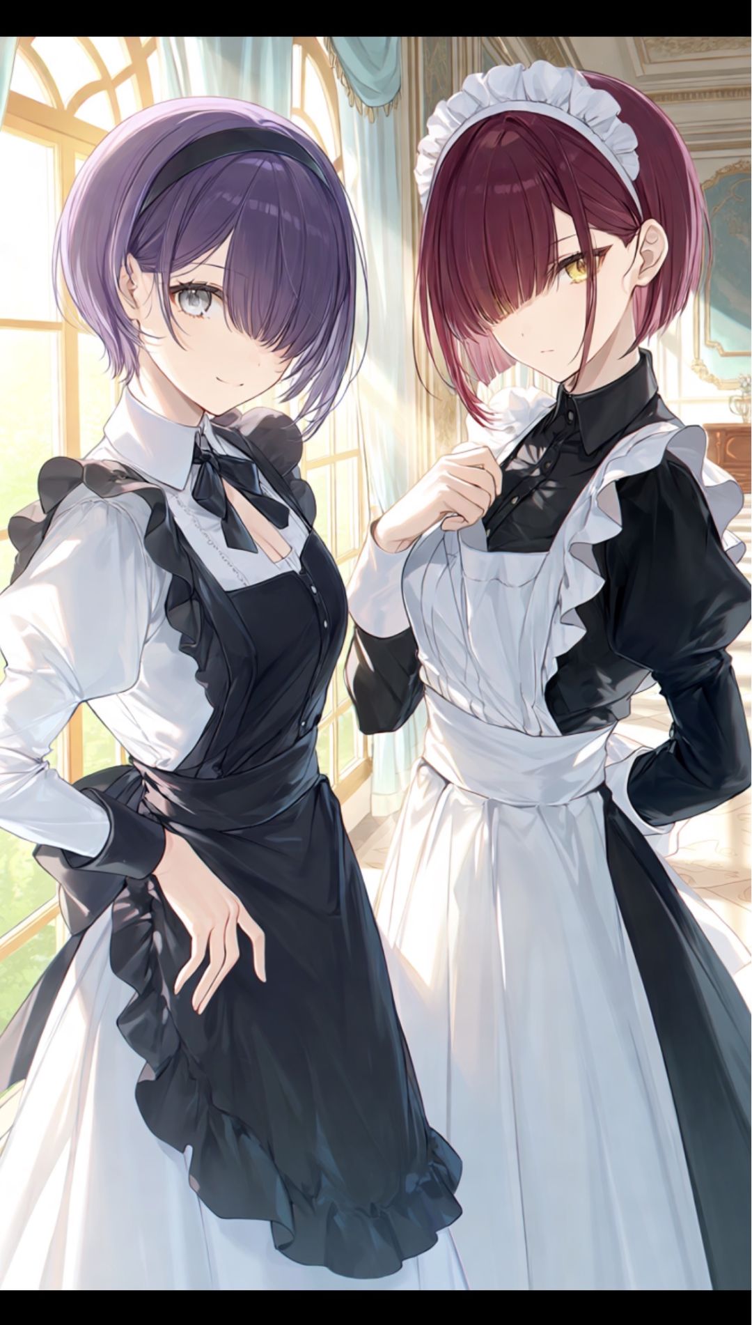 双子の姉妹　ルシアとミリア