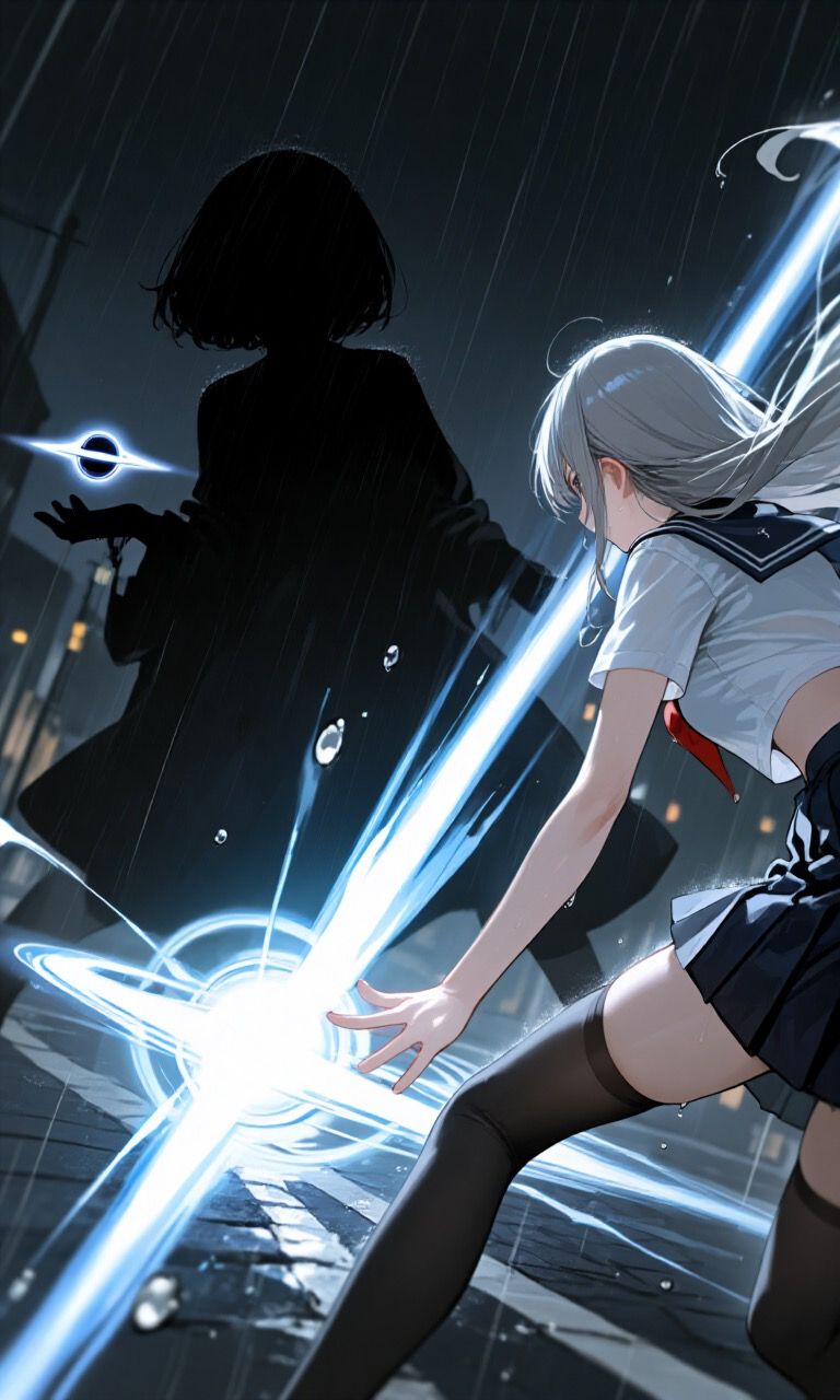 雨中の騒乱