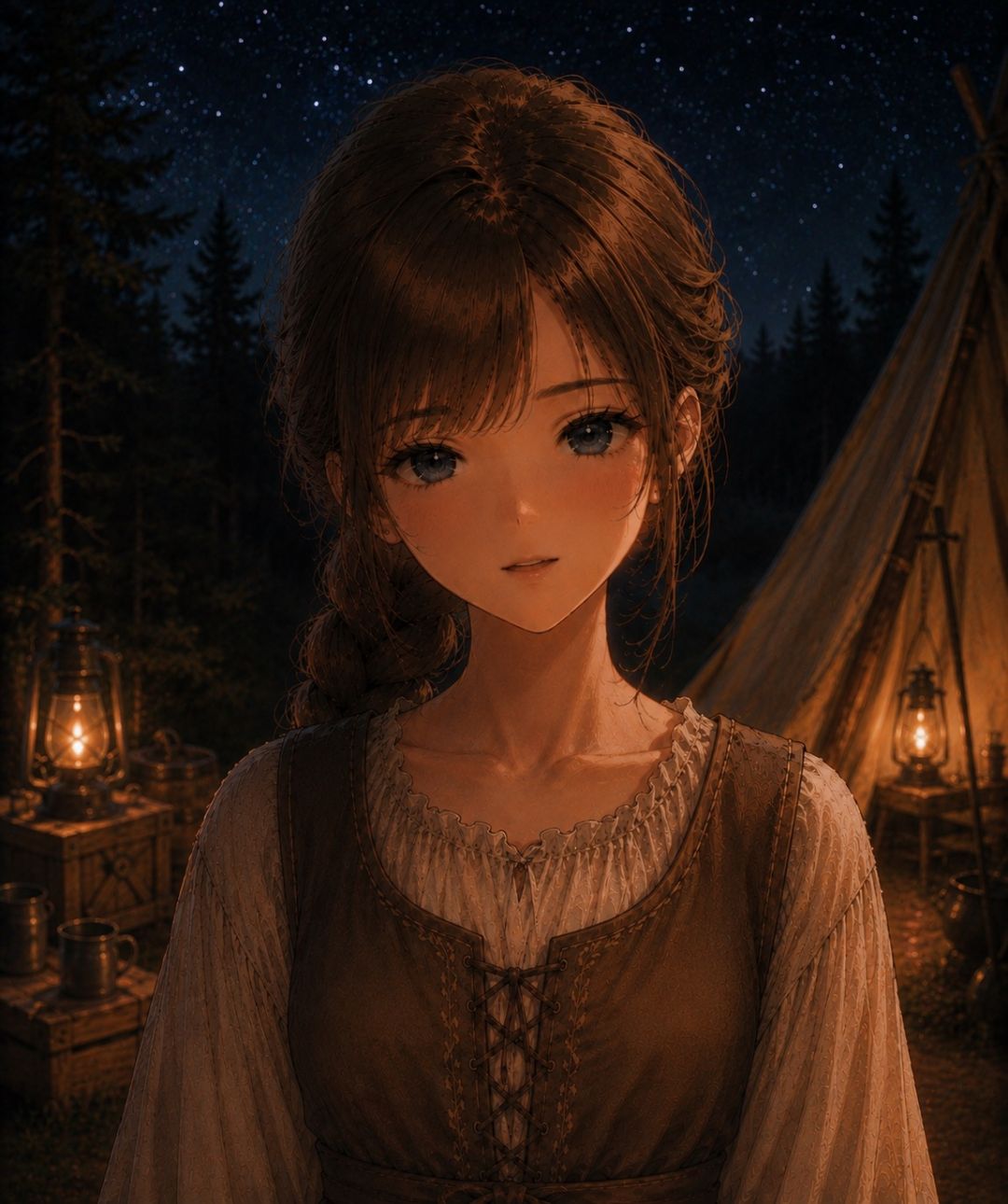 第６話　野宿で酒盛り