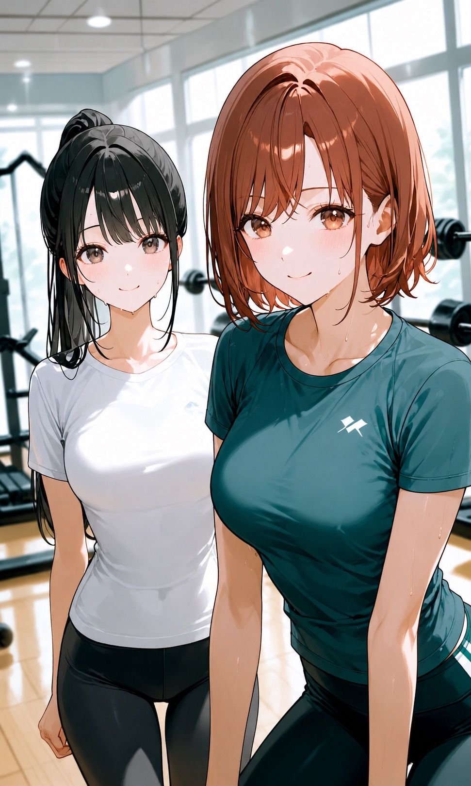 スポーツジムへ行く