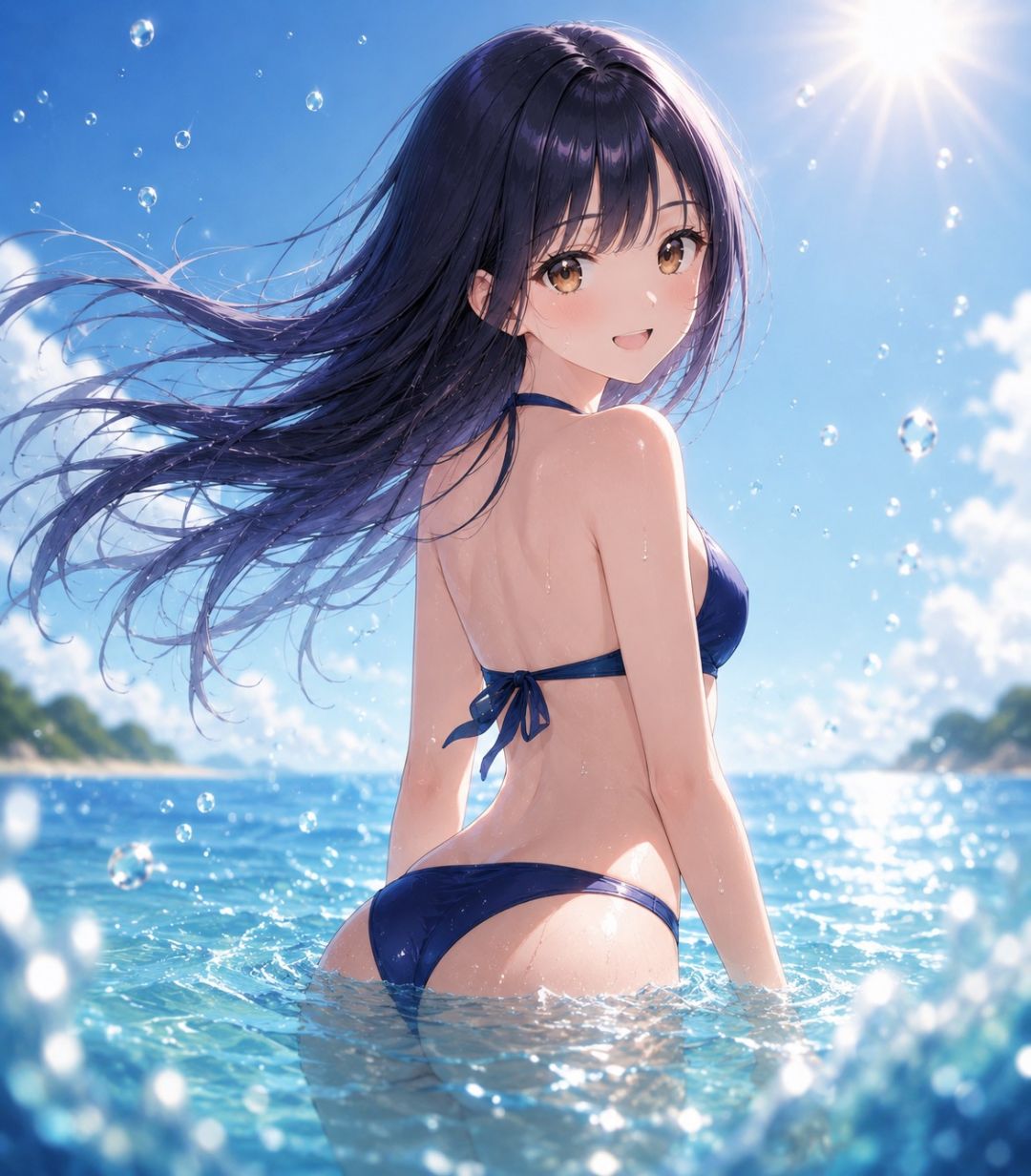 柚葉と海へ