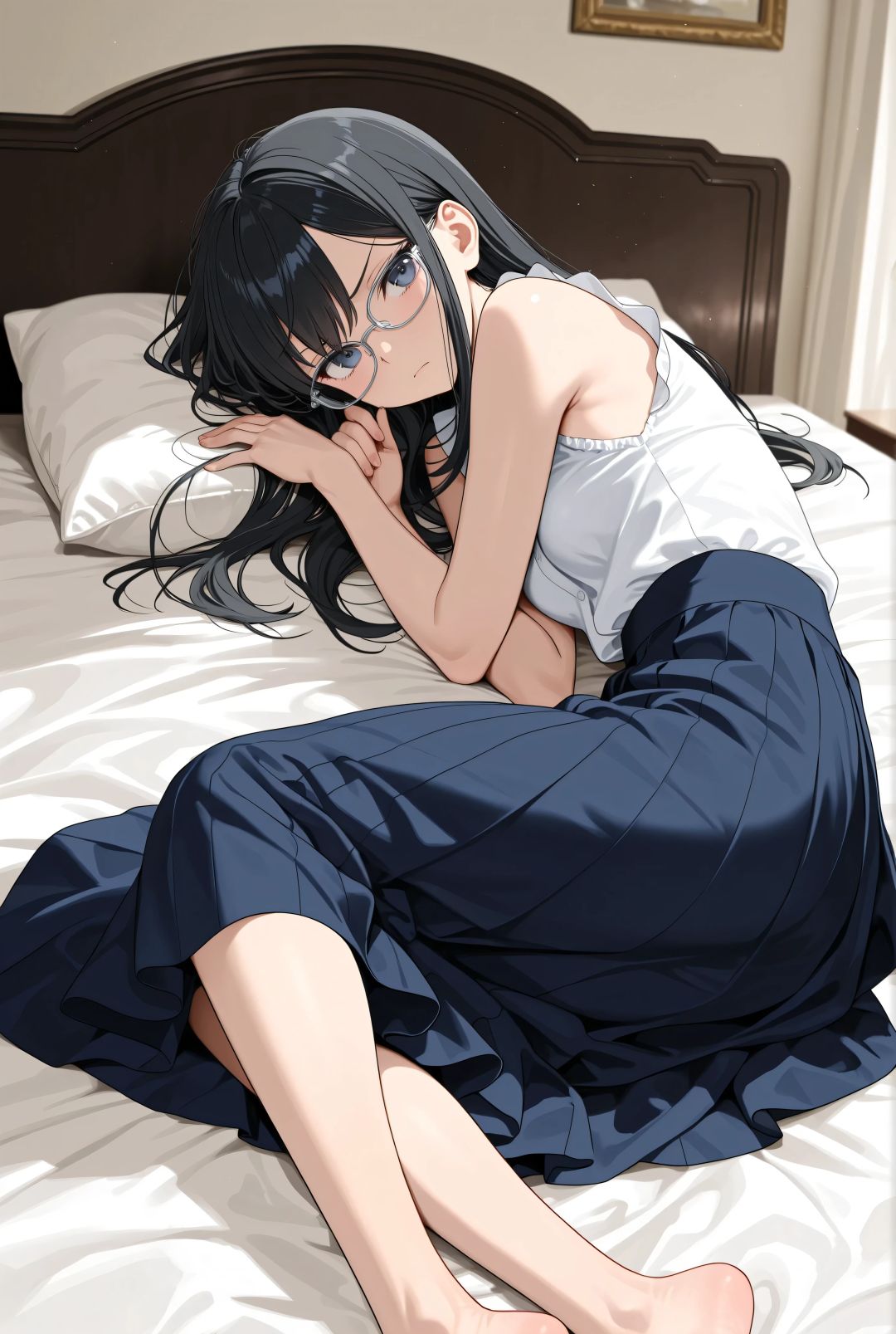 清楚系美少女