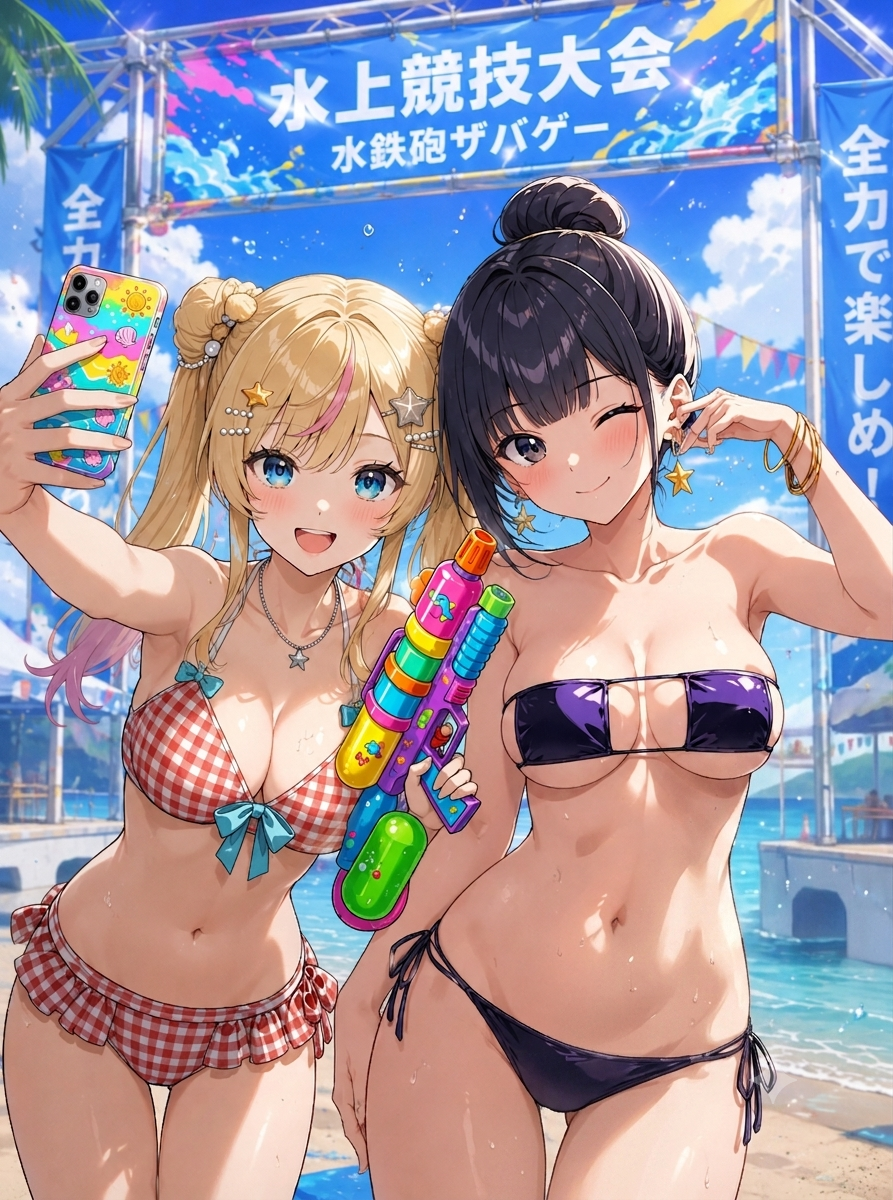灼熱っ‼️水上競技大会っ‼️(カナ編）
