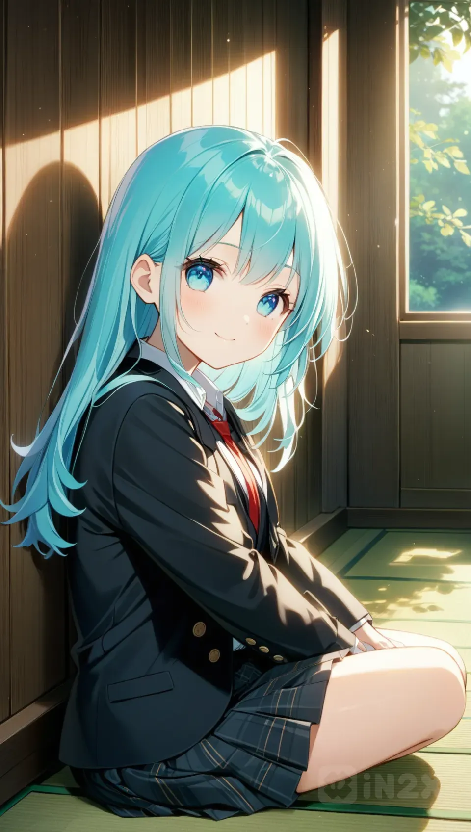 放課後の弓道場