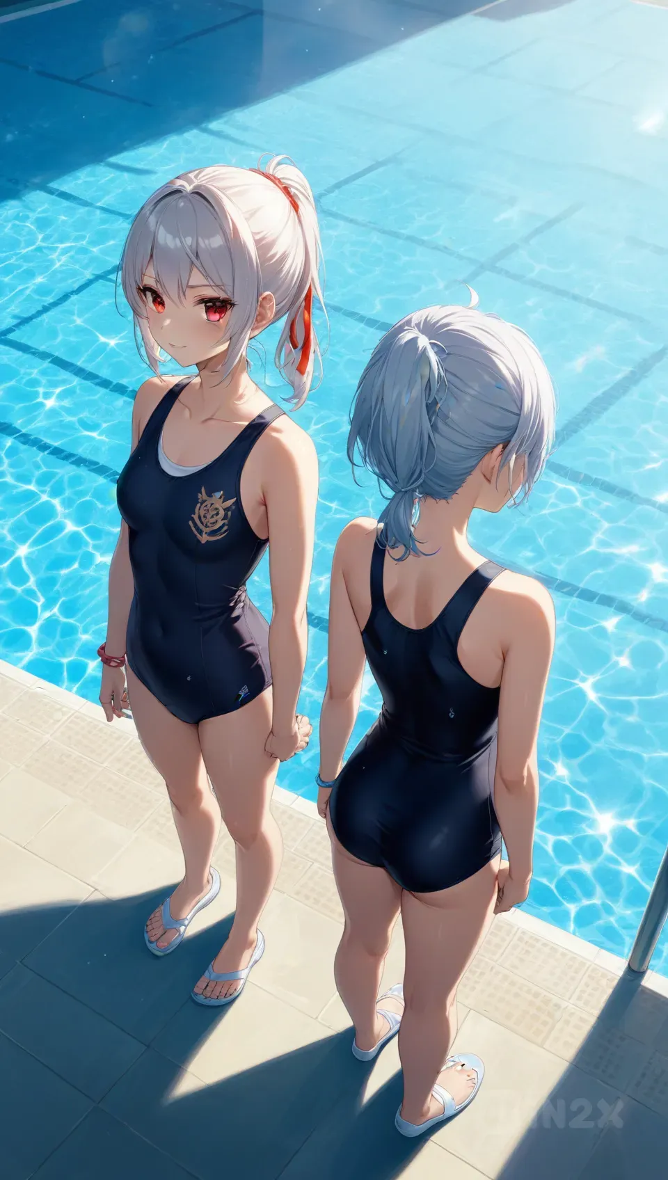 水泳の授業