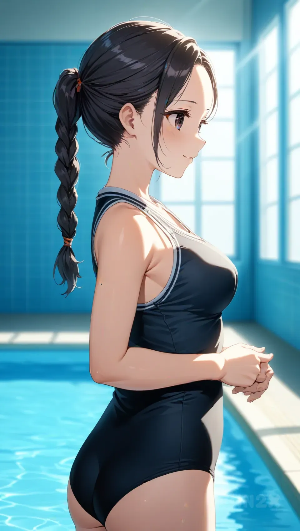 水泳の授業