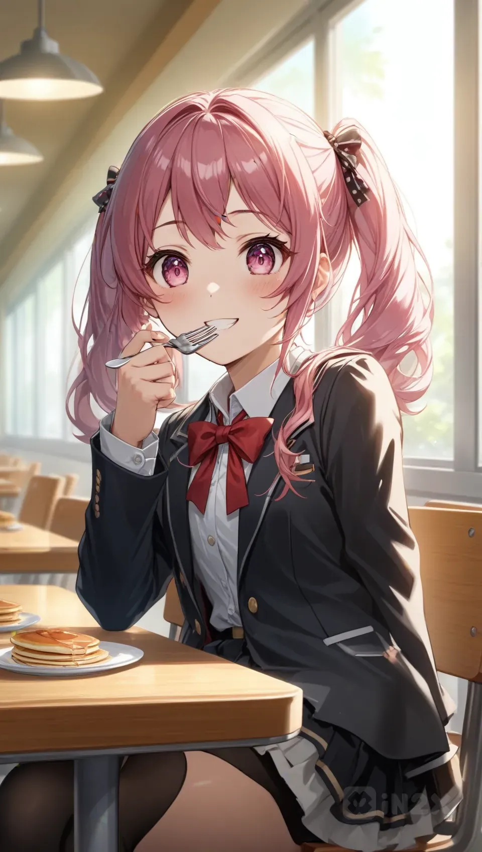 学食のランチ