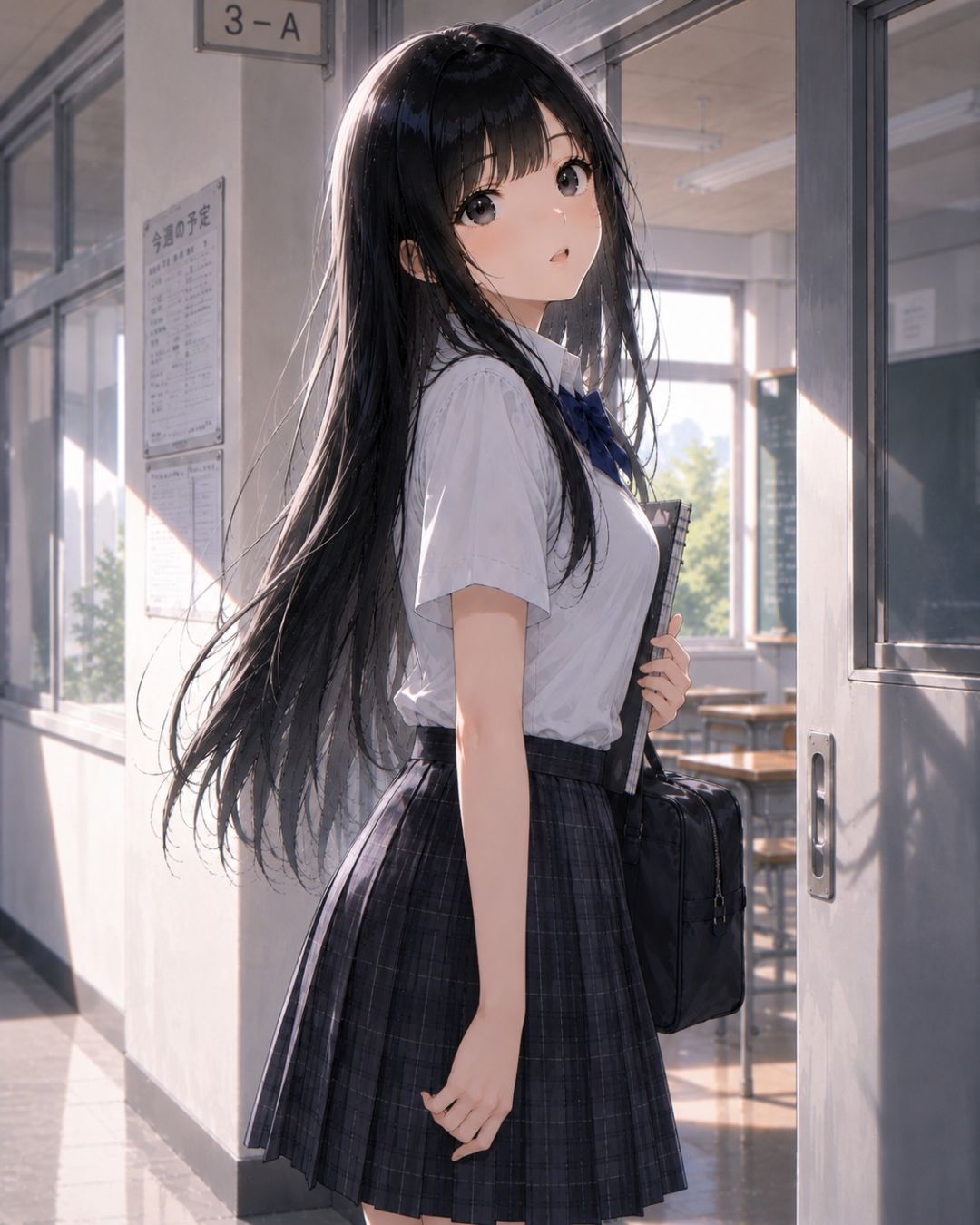 二学期、隣の席になった君