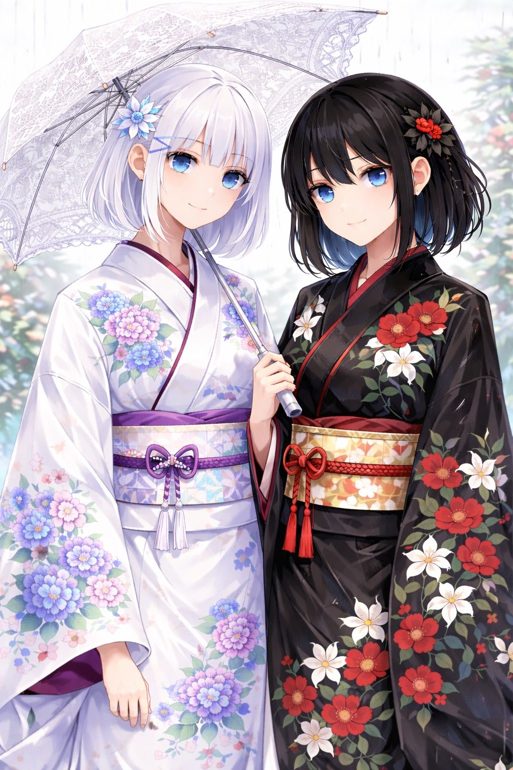 二色の境界