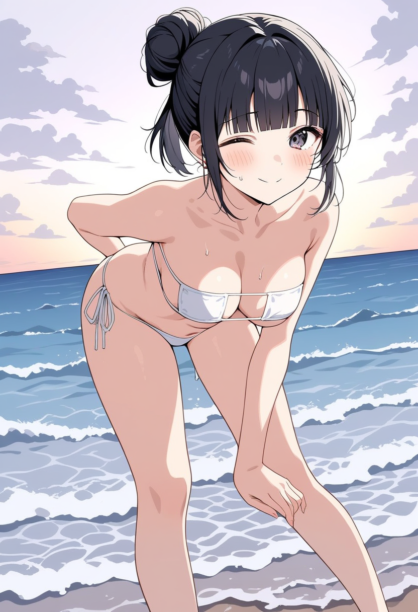 カナと、ドキドキ海水浴♥️