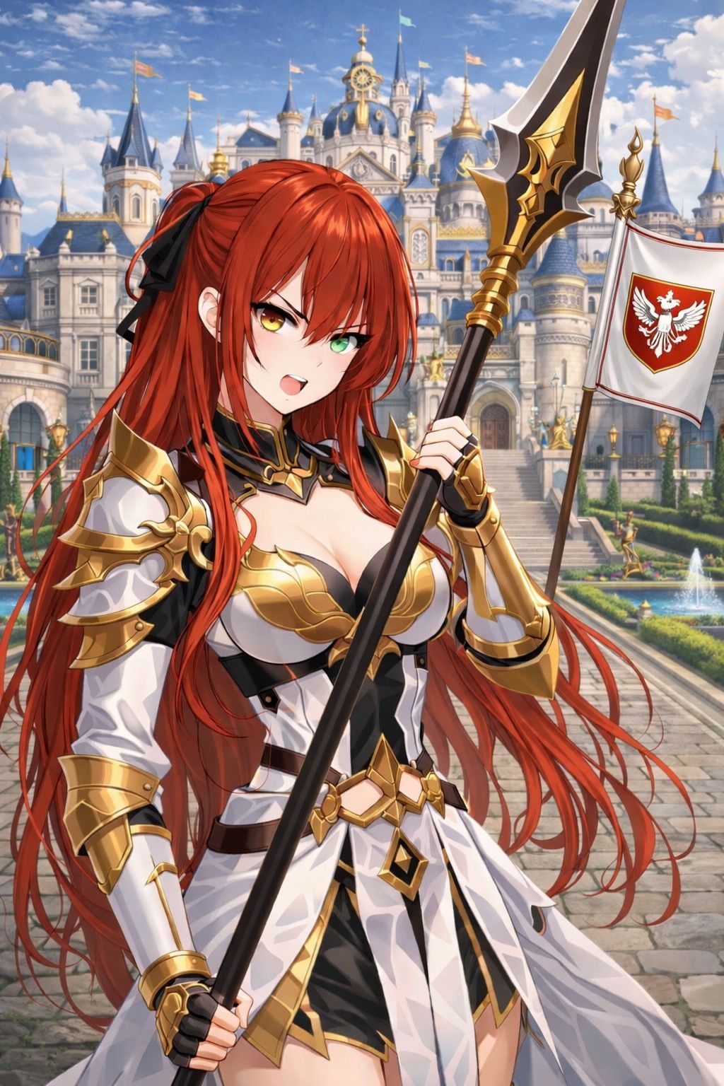 戦場の紅き戦乙女