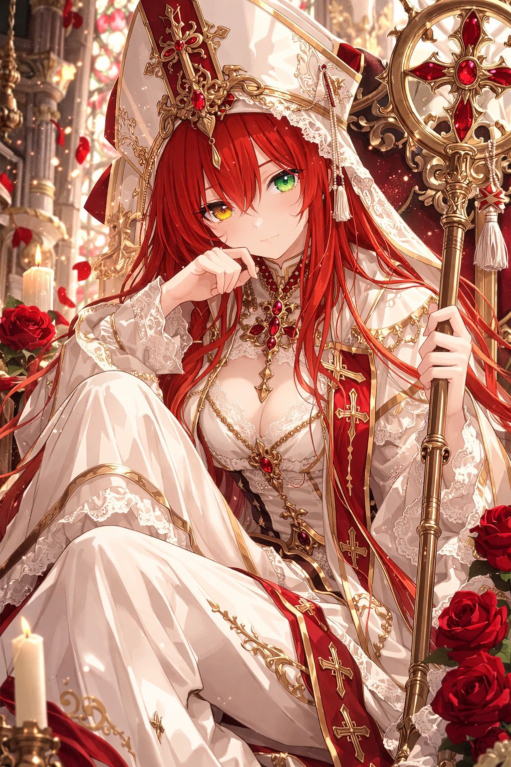 紅薔薇の灯聖女