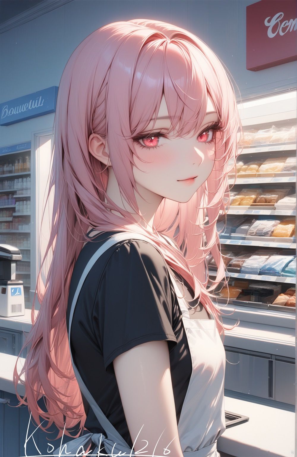 紫苑のレジには