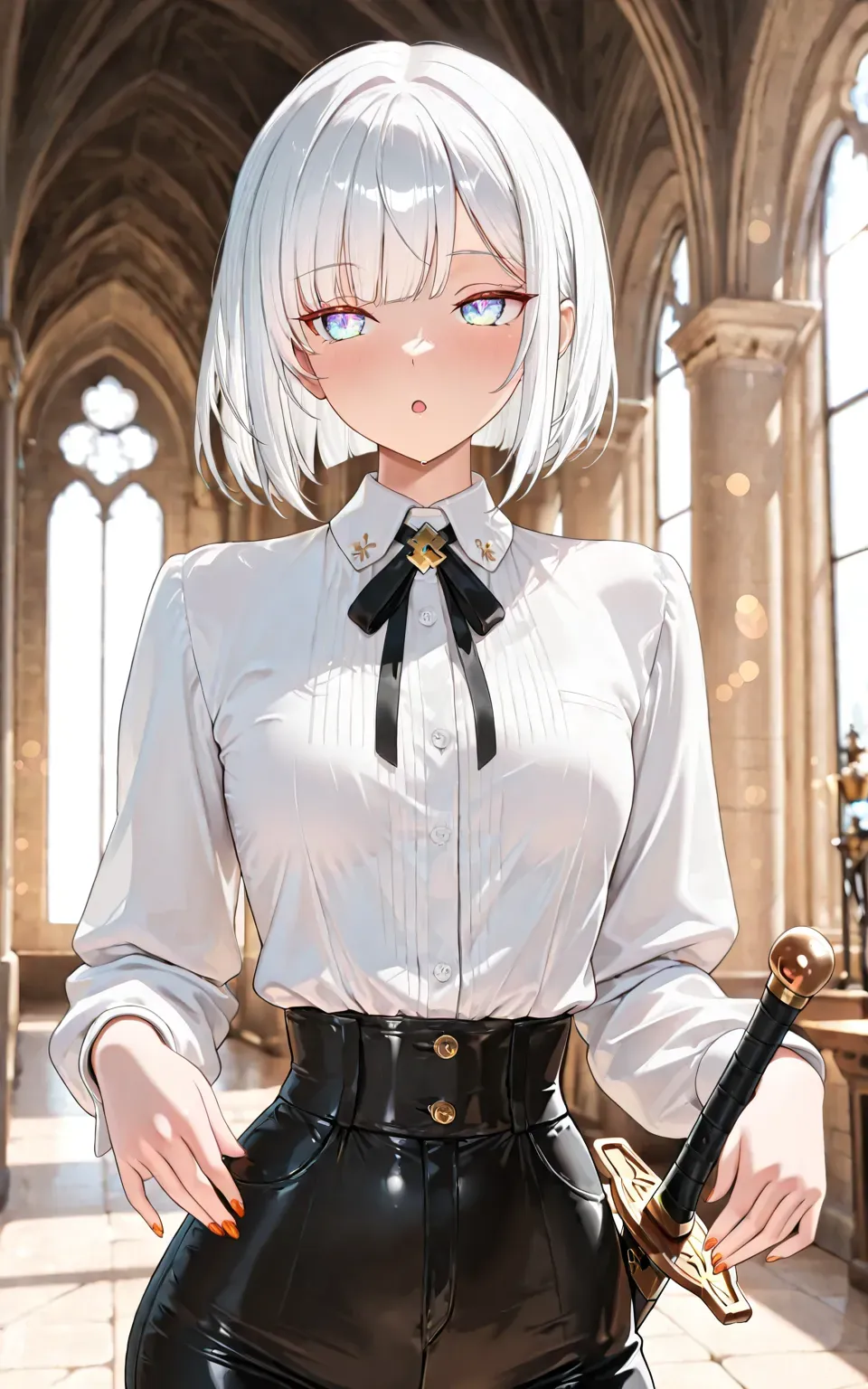 女性騎士団の団長になる