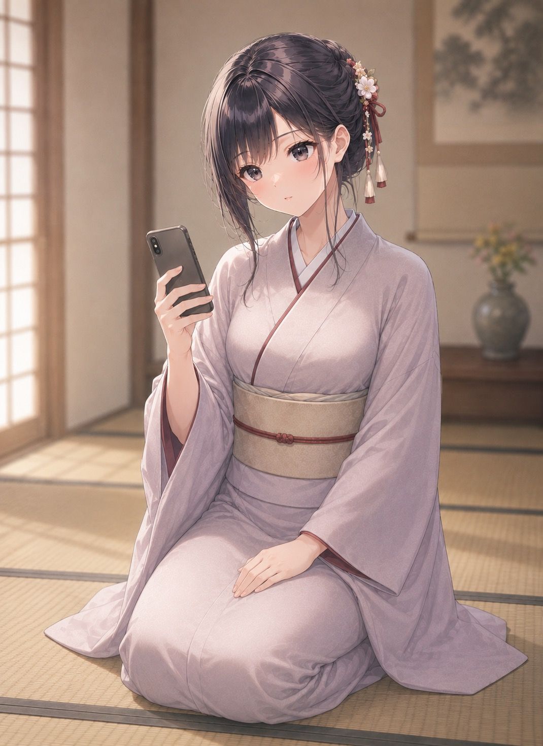 現代日本に慣れようと