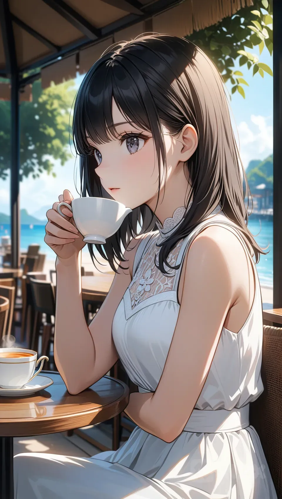素のかすみと出会う