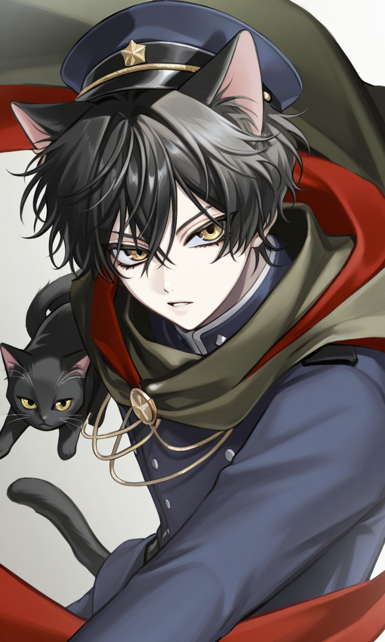 【物語⑪D:猫と軍服】