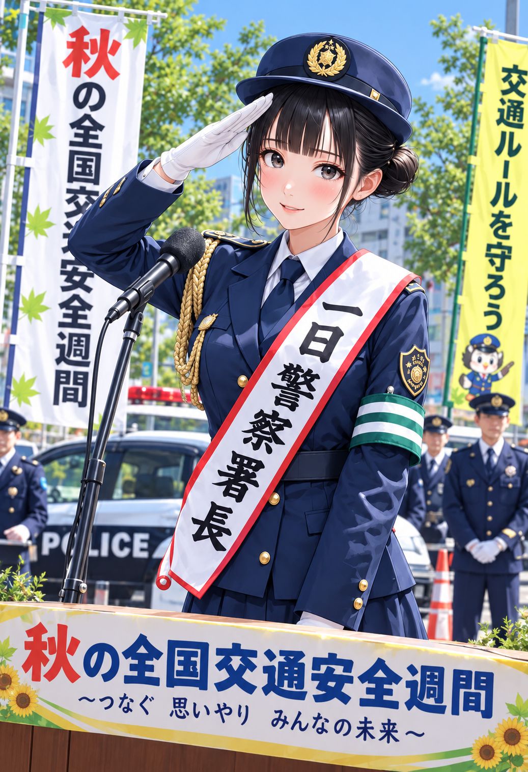 カナの1日警察署長‼️