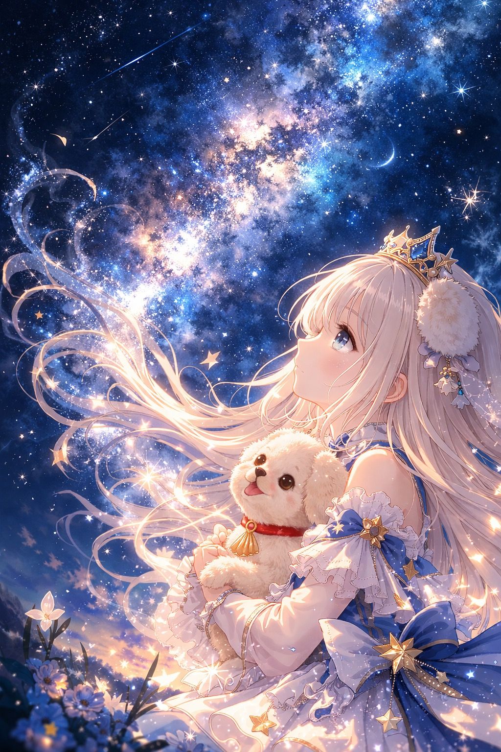 静かな夜と、やさしい灯り