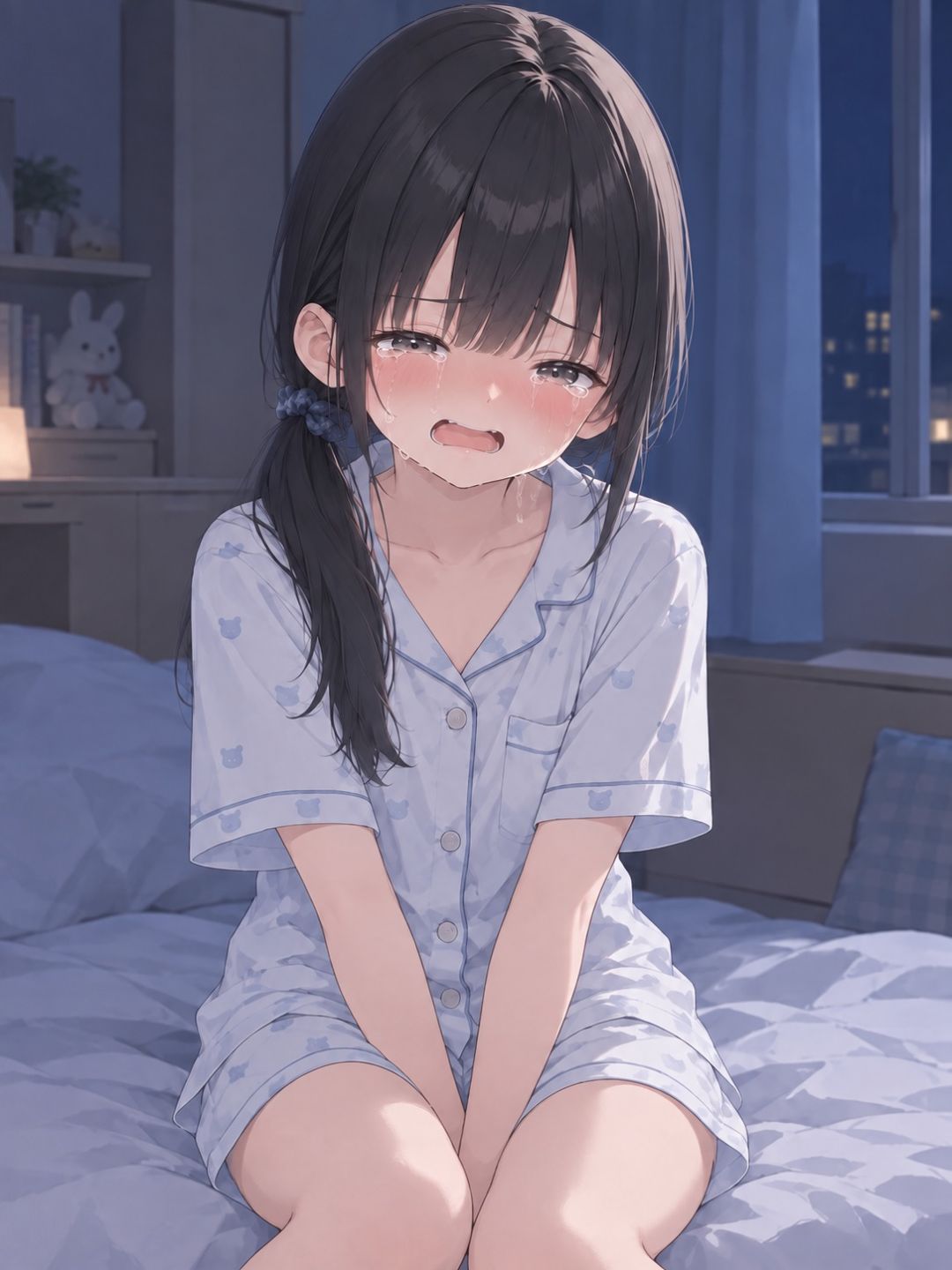 母を失った日