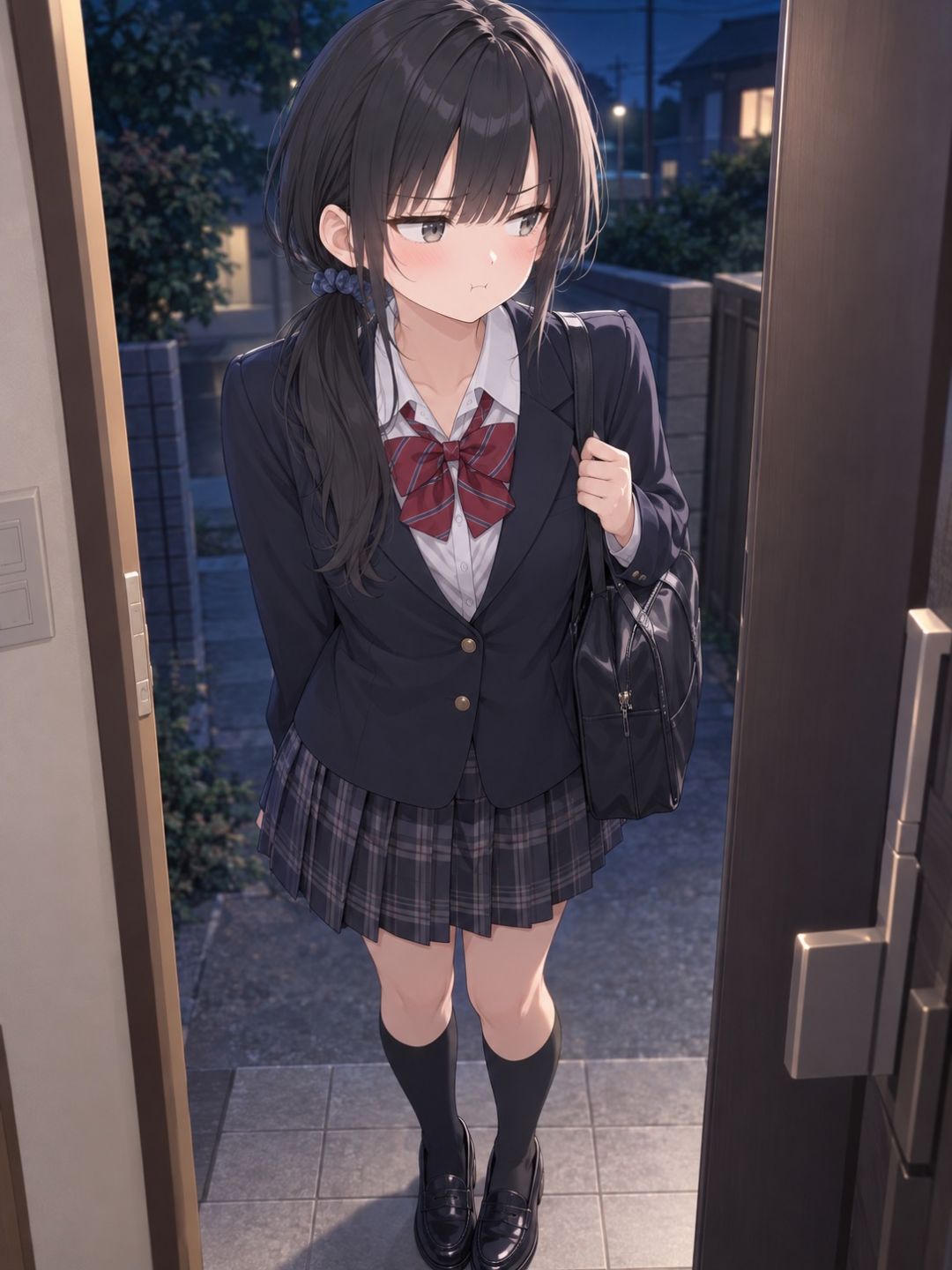 17歳：夜遅くの帰宅