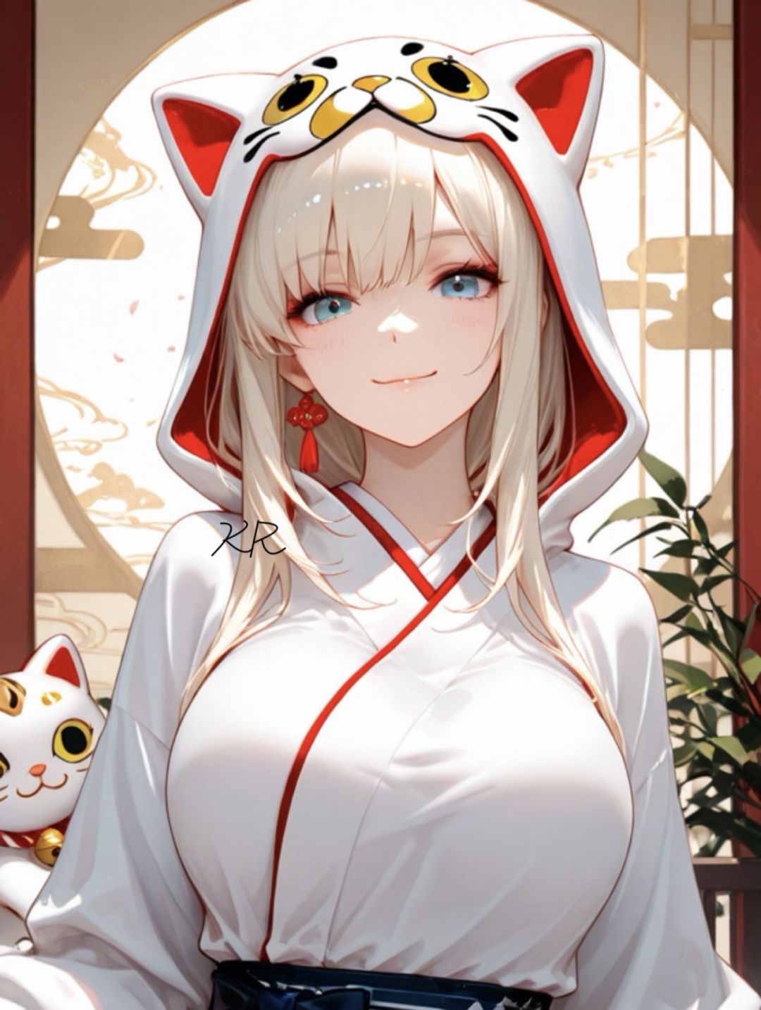 みんなに福を招くにゃ！