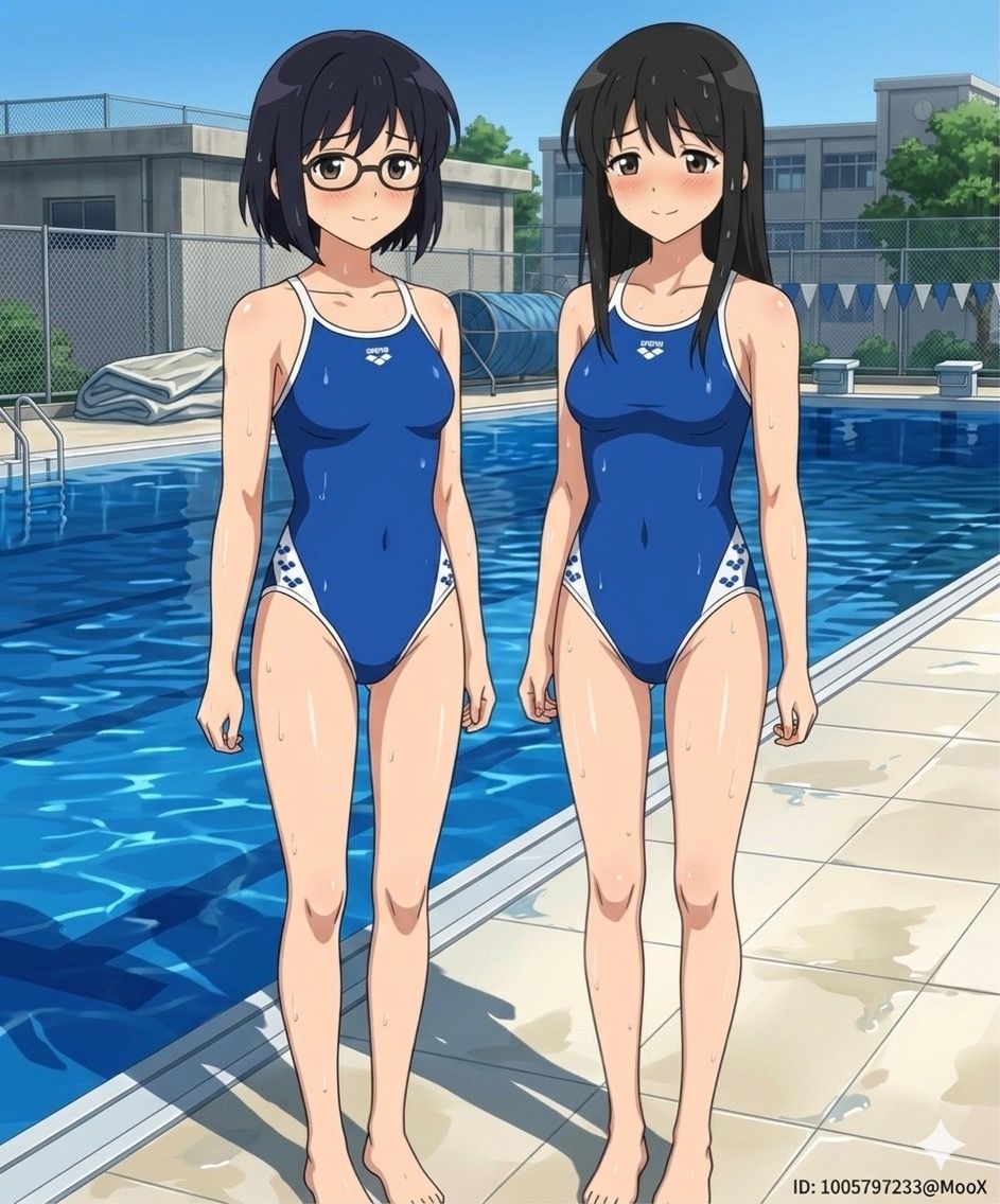 プールのあとで