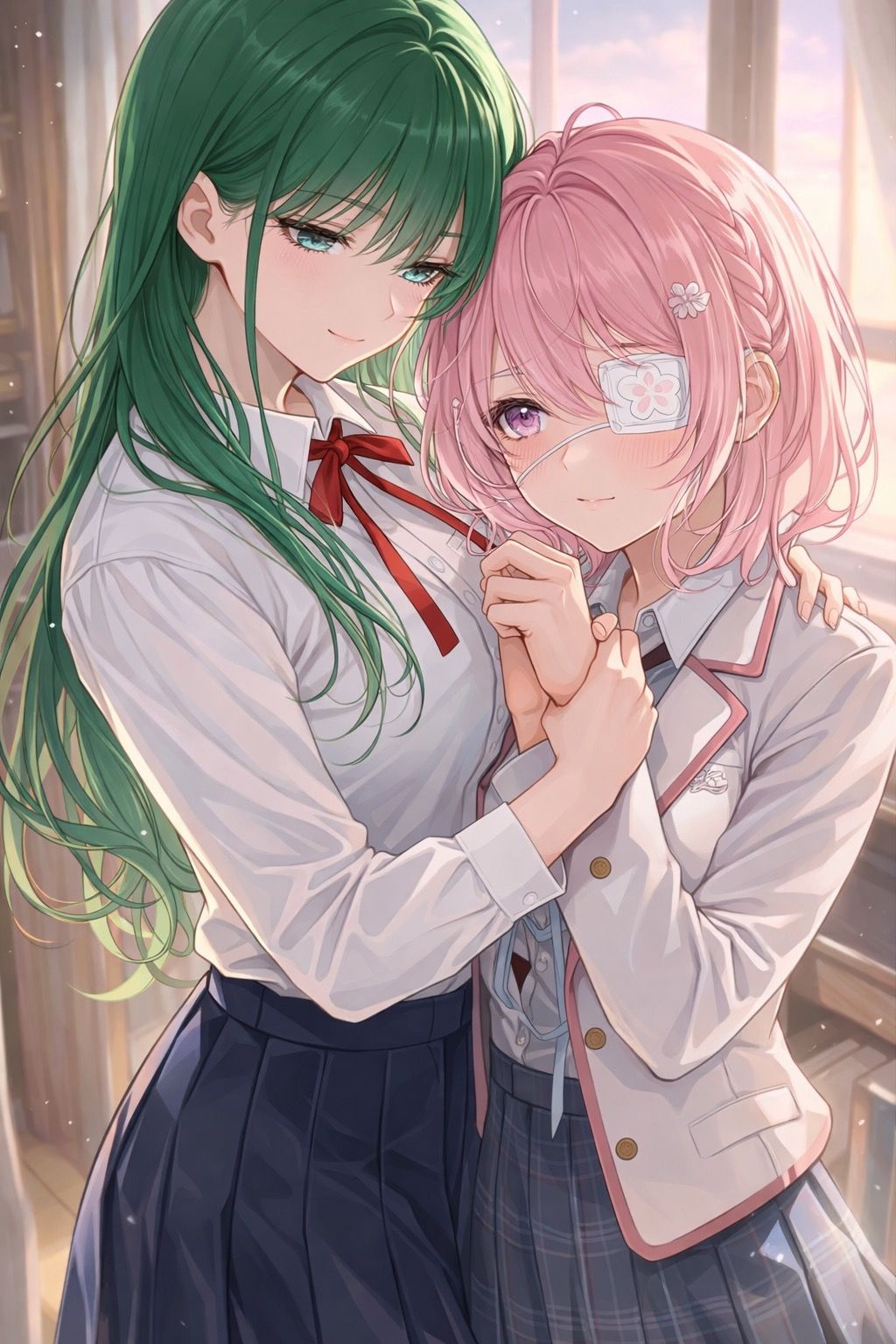 常磐澄香と中園心愛