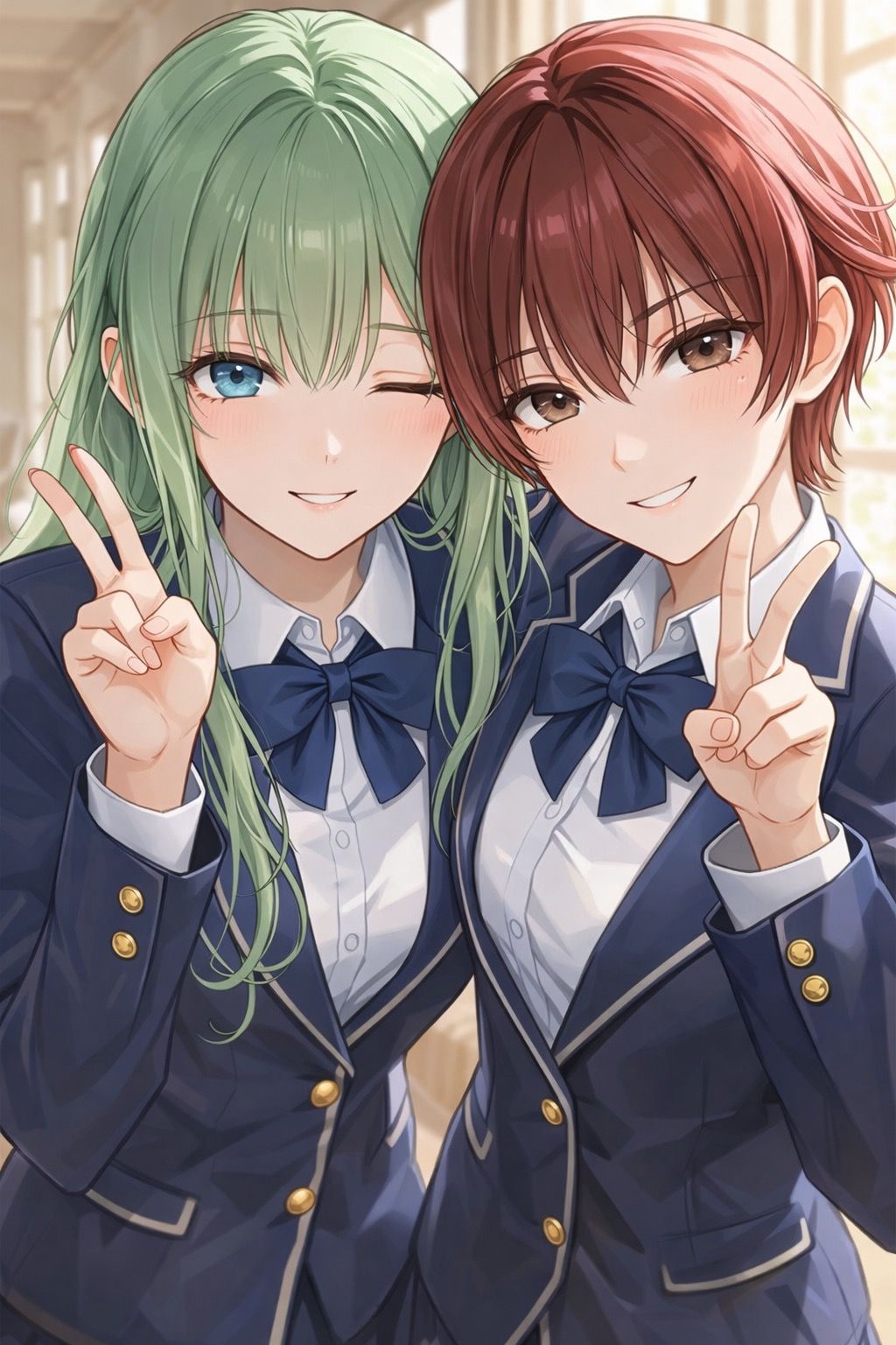 常磐澄香と神谷玲奈