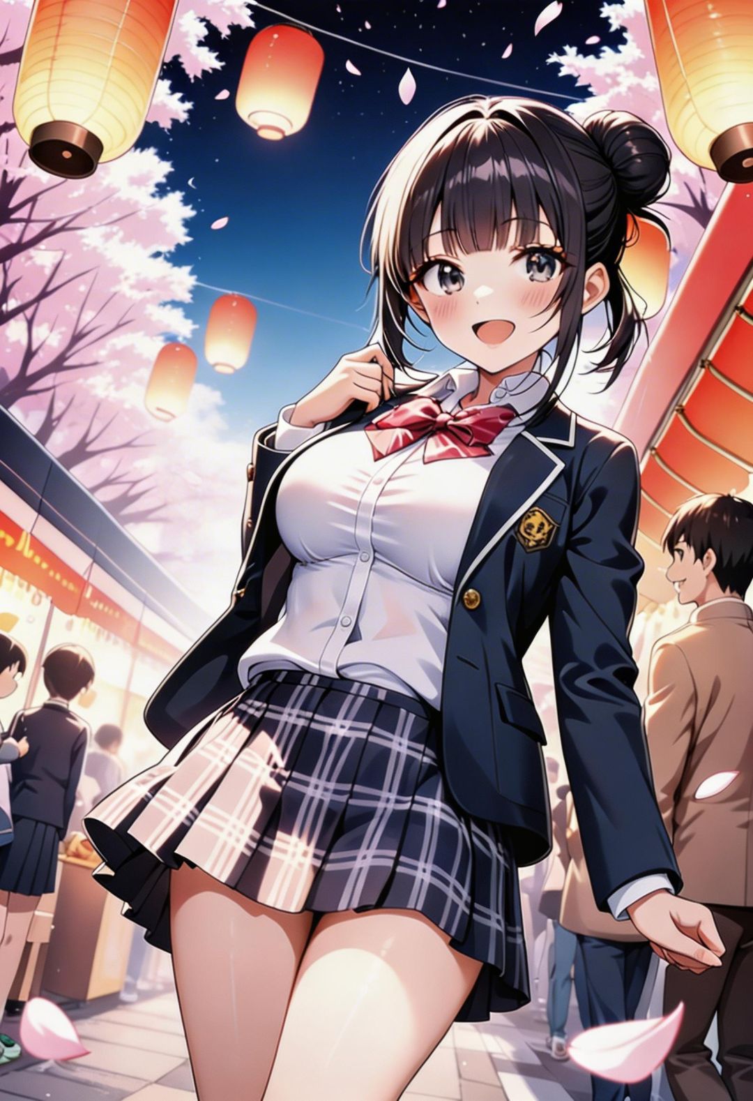 ドキドキ💓夜桜🌸見物っ‼️