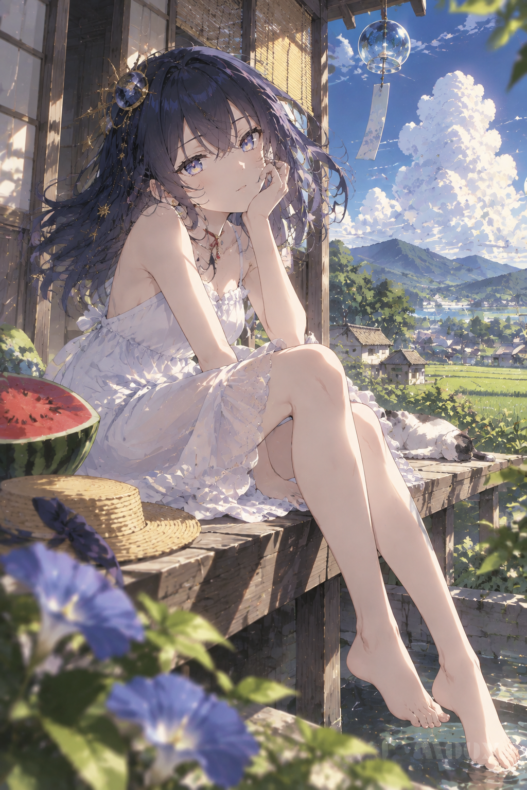 夏の休みの奇妙な家