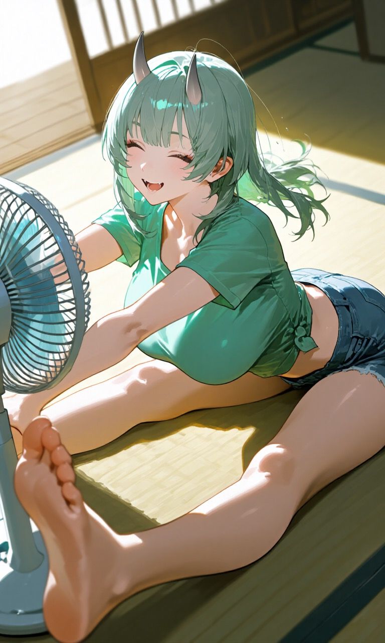 扇風機と鬼