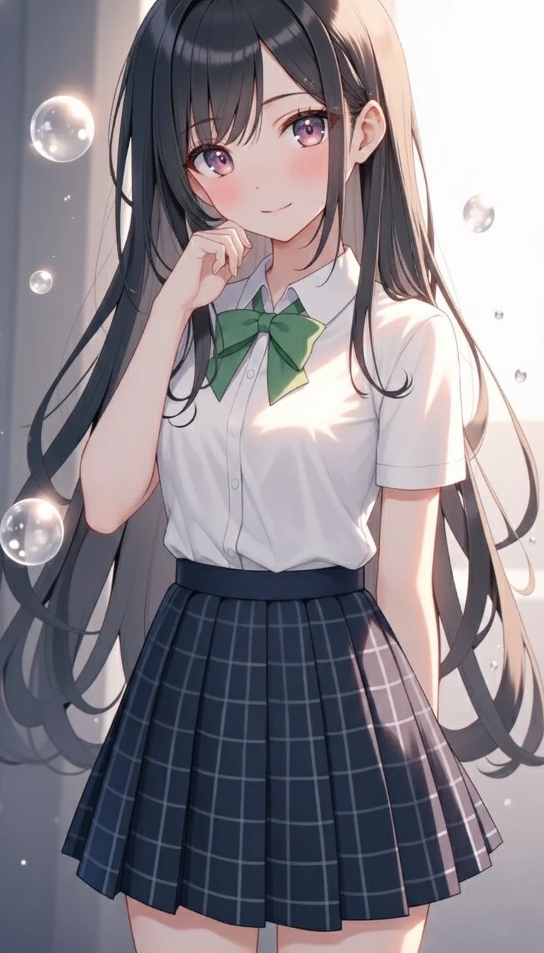 電脳世界の癒しの少女：学園編