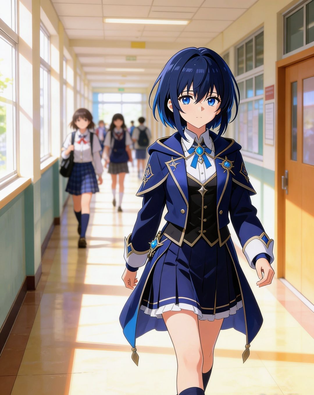 いつもの魔法アカデミーにて
