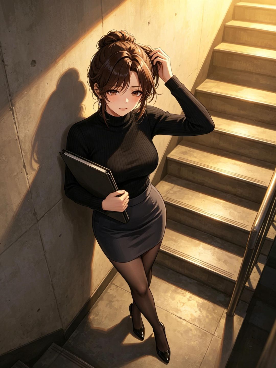 物語一・初めてのノック