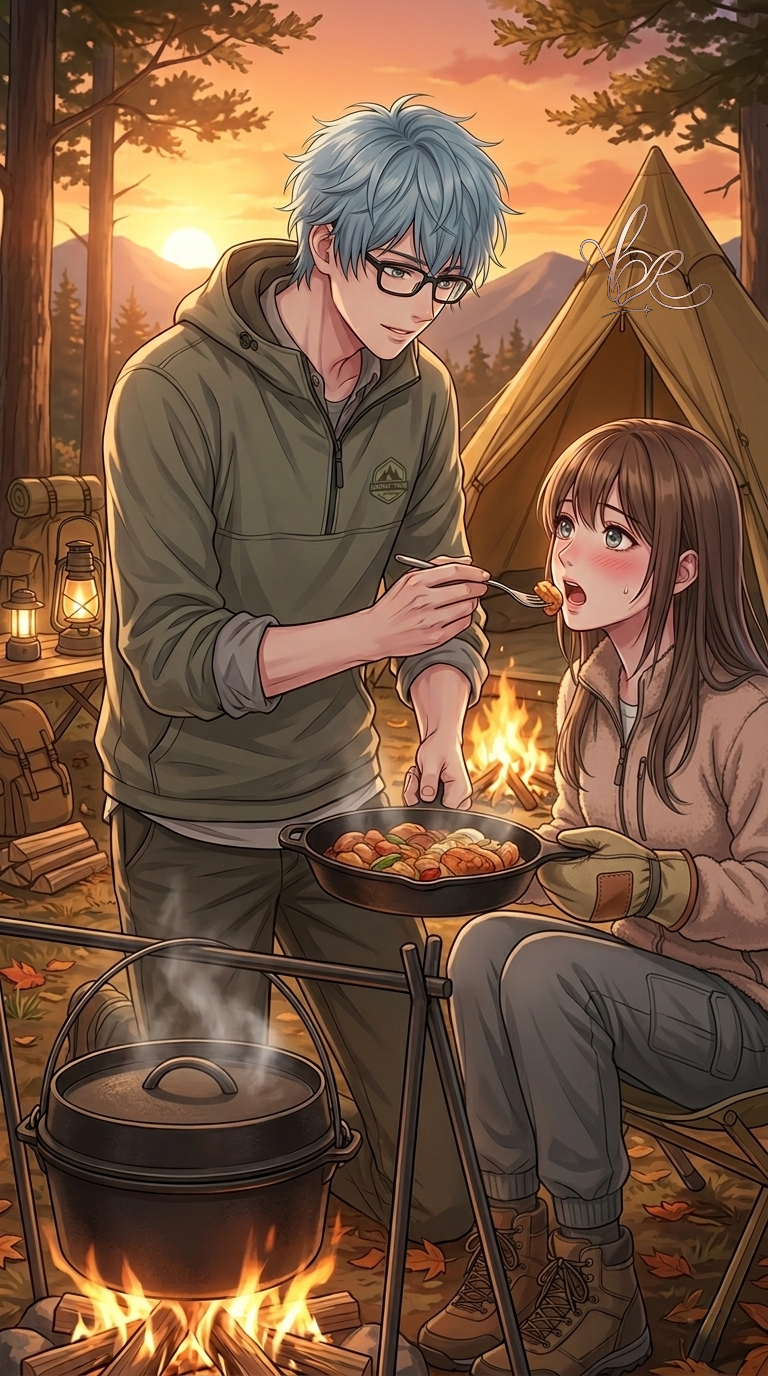 計算不能！雪くんの甘々キャンプ飯デート