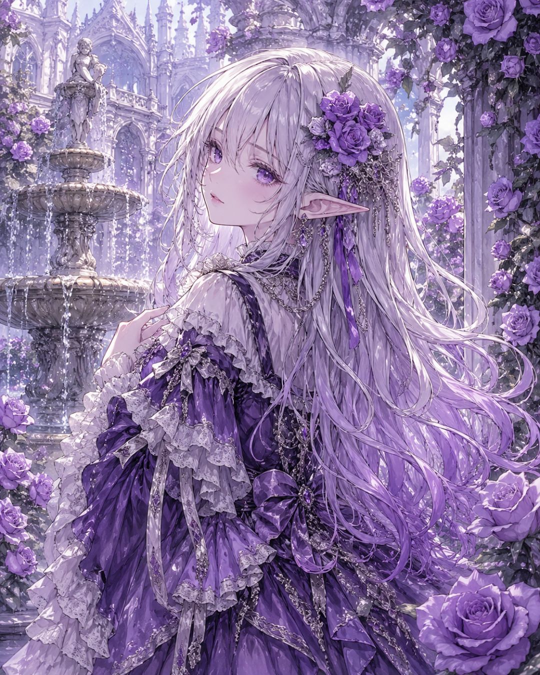 紫苑の庭と忘却のエリス