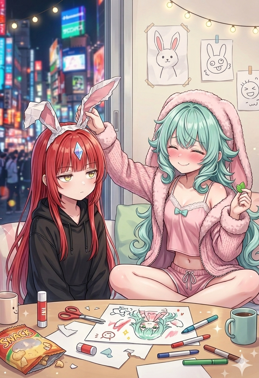 ユイ✕カレン「ゲームですわ！」