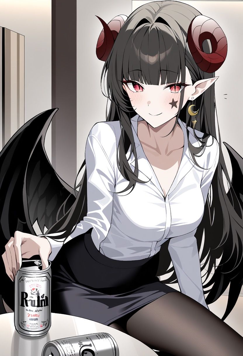 リリアと晩酌
