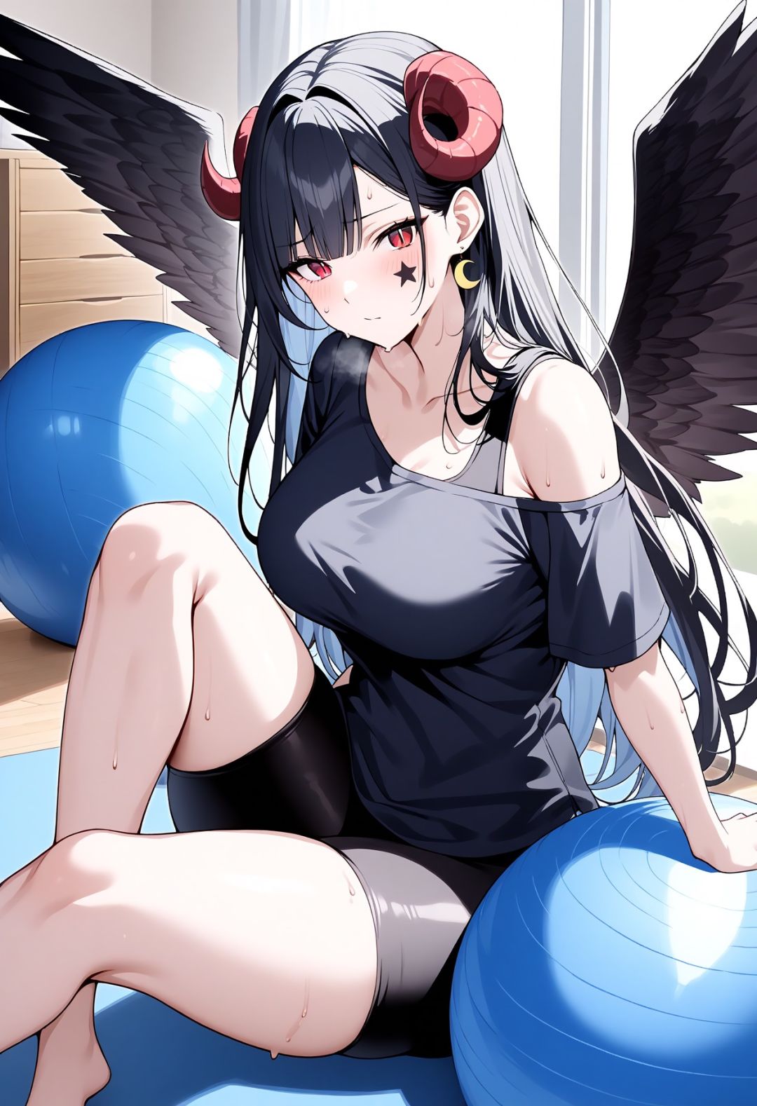 珍しくエクササイズ