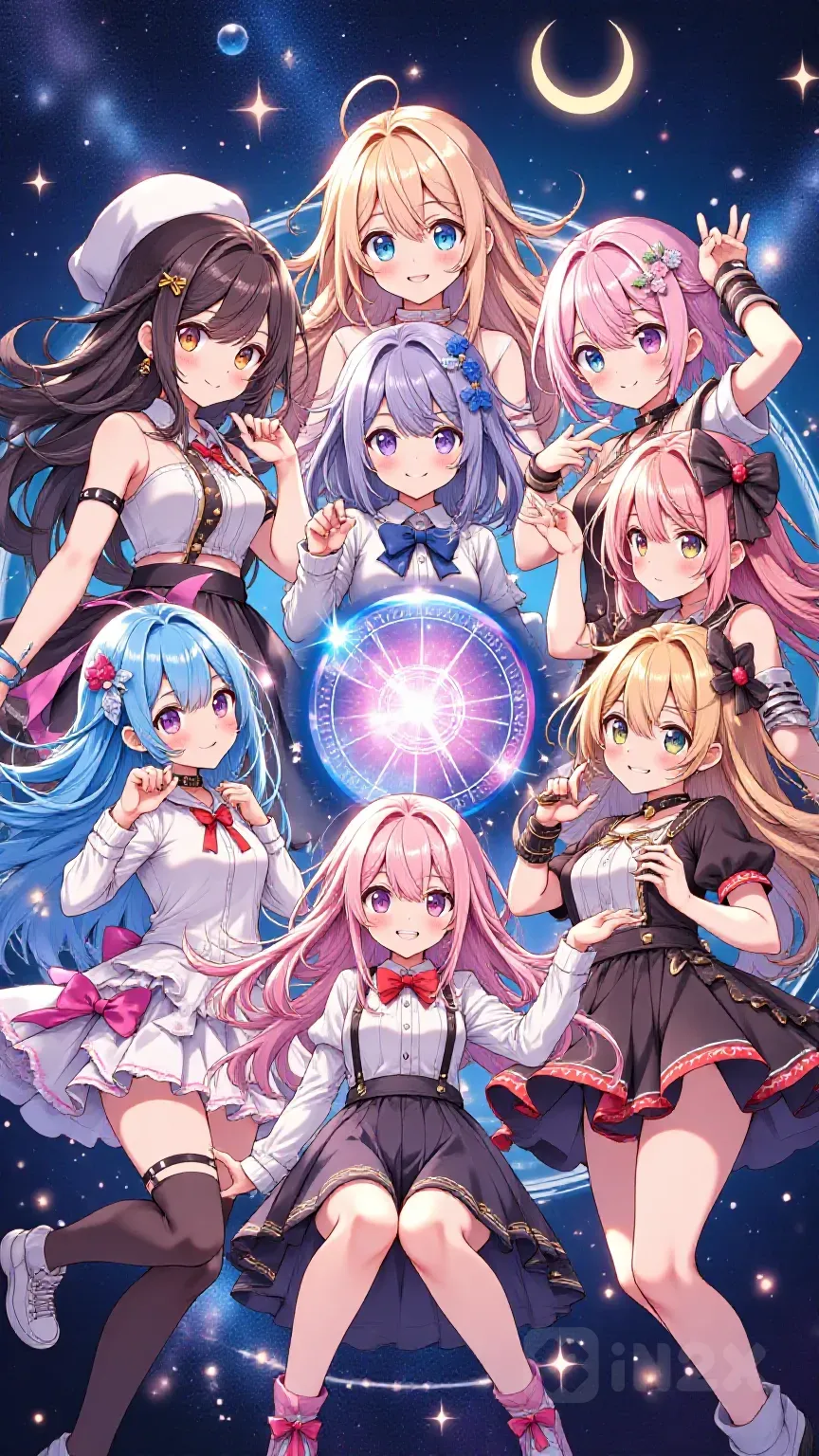 焔、鈴、蘭、椿、桜、渚、杏、椛、楓